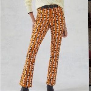 SOLD OUT Anthropologie Maeve Slim Pants size 10. New w Tags